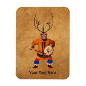 Drumming Shaman Magnet (Vertikal)