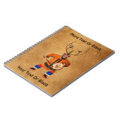 Drumming Shaman Notizblock (Linke Seite)