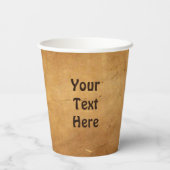 Drumming Shaman Pappbecher (Rückseite)