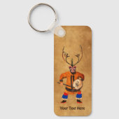 Drumming Shaman Schlüsselanhänger (Vorderseite)