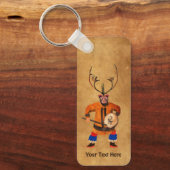 Drumming Shaman Schlüsselanhänger (Vorderseite)