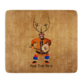 Drumming Shaman Schneidebrett (Vorderseite)