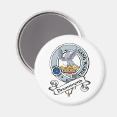 Drummond Clan Abzeichen Magnet (Vorderseite/Rückseite)