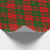 Drummond Clan Tartan kariert Geschenkpapier (Ecke)