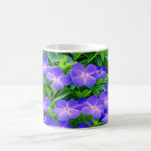 Drummond-Clematis - eine niedliche kleine blaue Bl Kaffeetasse (Mittel)