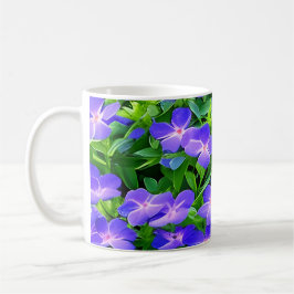 Drummond-Clematis - eine niedliche kleine blaue Bl Kaffeetasse