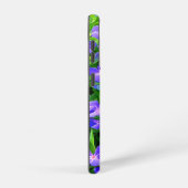 Drummond-Clematis - eine niedliche kleine blaue Bl Samsung Galaxy Hülle (Rechte Seite)