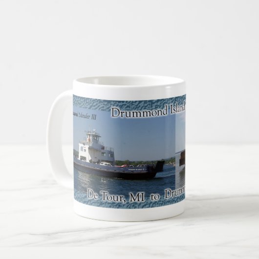 Drummond Insel setzt Tasse über (Vorderseite Links)
