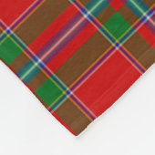 Drummond Modern Clan Abzeichen Tartan Kariert Fleecedecke (Ecke)