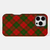 Drummond Tartan rot grün Karo iPhone Hülle (Rückseite (Horizontal))