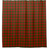 Drummond tartan rot kariert duschvorhang (Vorderseite)
