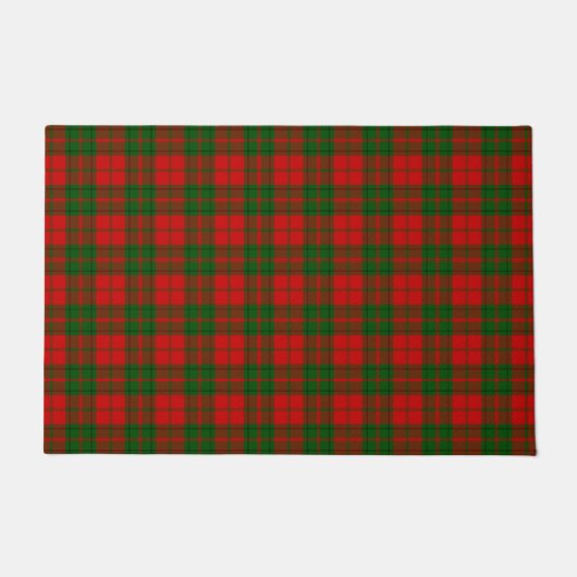 Drummond tartan rot kariert fußmatte (Vorderseite)