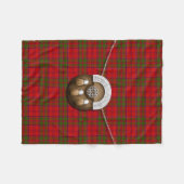 Drummond Tartan und Sporran Fleecedecke (Vorderseite (Horizontal))
