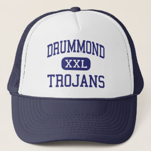 Drummond - Trojan - hoch - Drummond Montana Truckerkappe