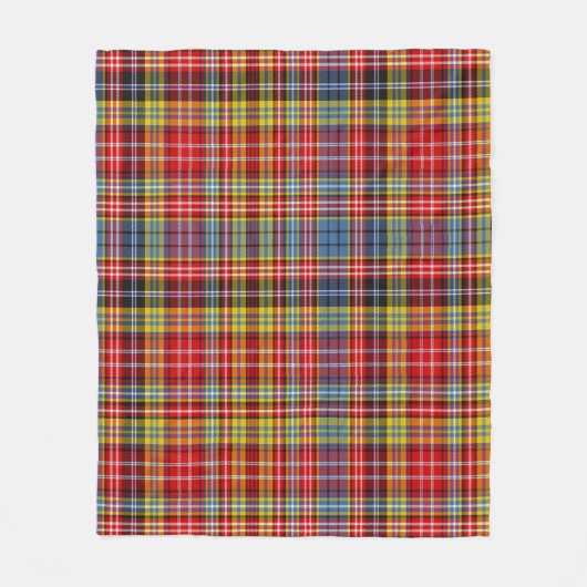 Drummond von Strathallan Kariert Fleecedecke (Vorderseite)