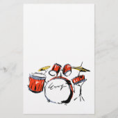 drums briefpapier (Vorderseite)