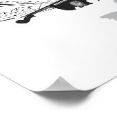 Drums Cello Poster (Ecke)