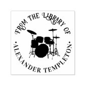 Drums Drum Kit Musikinstrument Library Permastempel (Design)
