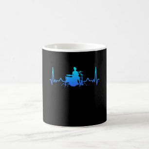 Drums Drummer Heartbeat Mama Kaffeetasse