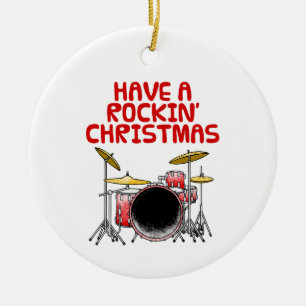 Drums Drummer Musician Weihnachtsschmuck