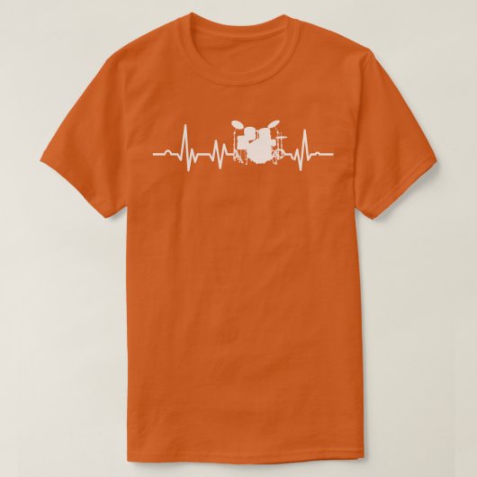 Drums Heartbeat T-Shirt (Design vorne)