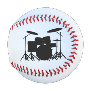Drums Music Design Blau Baseball