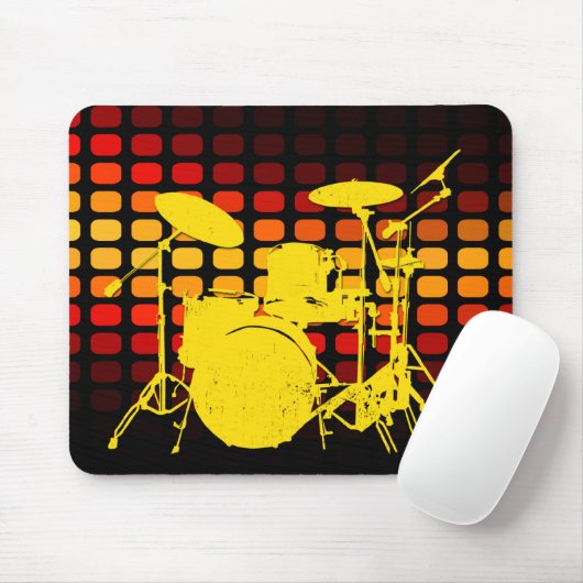 Drums : musicmeter mousepad (Mit Mouse)