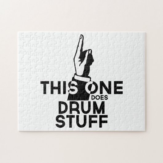 Drums Stuff - Funny Drums Music Puzzle (Horizontal)