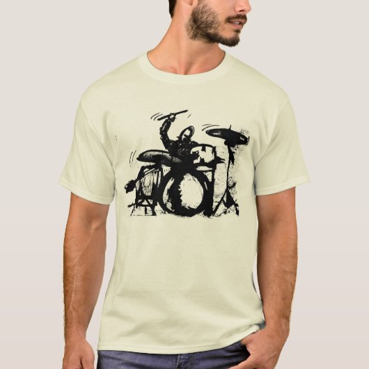 Drums T-Shirt (Vorderseite)