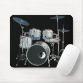 Drums & Yin-Yang Mousepad (Mit Mouse)