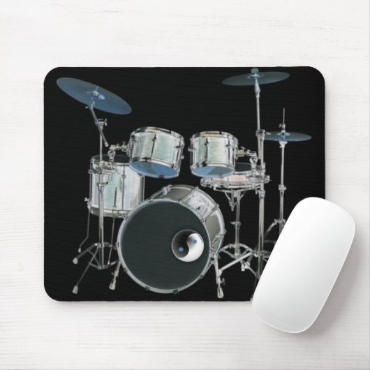Drums & Yin-Yang Mousepad (Mit Mouse)