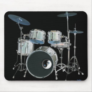 Drums & Yin-Yang Mousepad