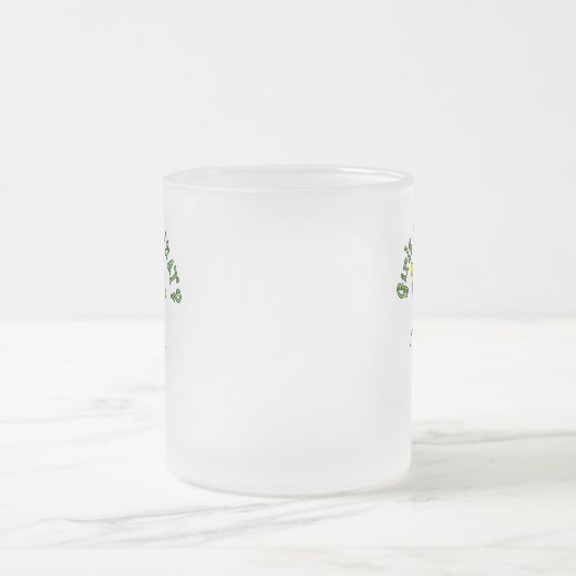 Drumset - grün mattglastasse (Mittel)