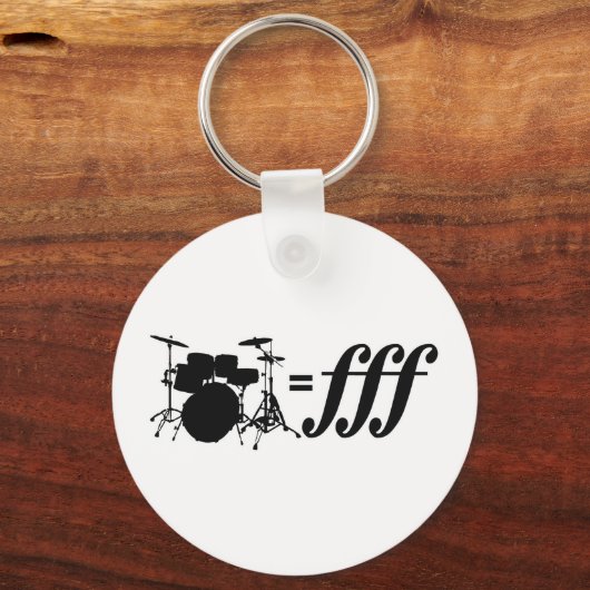 Drumset Schlüsselanhänger (Vorderseite)