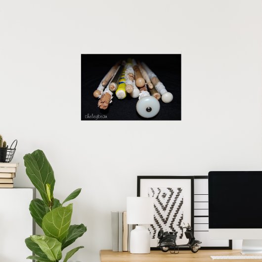 Drumsticks Poster (Heimbüro)