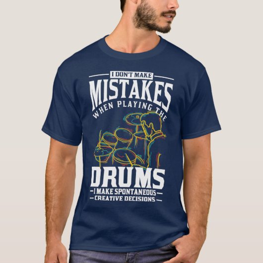 Drumsticks Schlagzeug Drummer Gift Drums T-Shirt (Vorderseite)