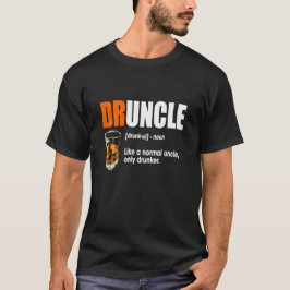 Druncle Shirt-Bier-trinkender Onkel Gift T-Shirt