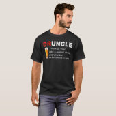 Druncle Shirt - lustiges Geschenk für Onkel (Vorne ganz)