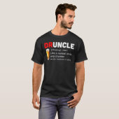 Druncle T - Shirt - lustiges Gag-Geschenk für (Vorne ganz)