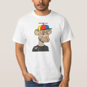 drunk bored monkey avatar T-Shirt (Vorderseite)