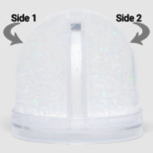 Drunk Duck Christmas Snow Globe Schneekugeln (Seite)