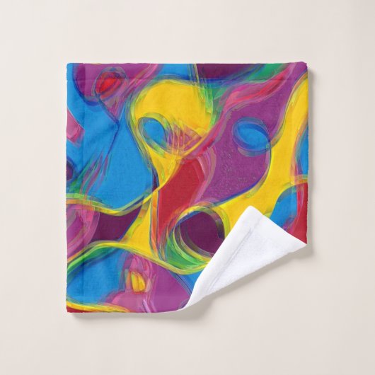 Drunk on Candy Badhandtuch Set (Waschlappen)