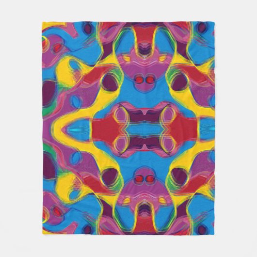 Drunk on Candy Fleecedecke (Vorderseite)