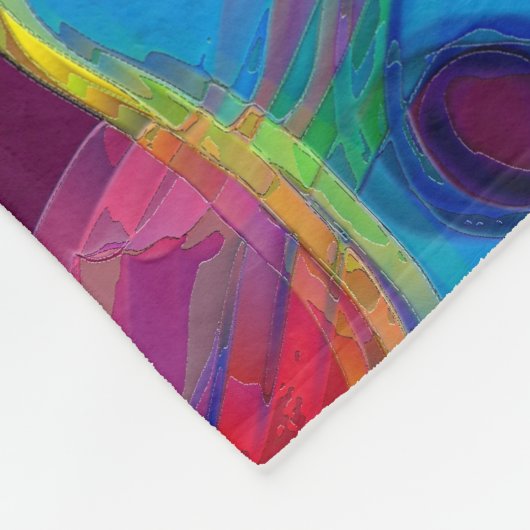 Drunk on Candy Fleecedecke (Ecke)