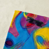 Drunk on Candy Strandtuch (Beispiel)