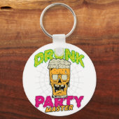 Drunk Zombie Keychain Schlüsselanhänger (Vorderseite)