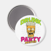 Drunk Zombie Magnet (Vorderseite/Rückseite)