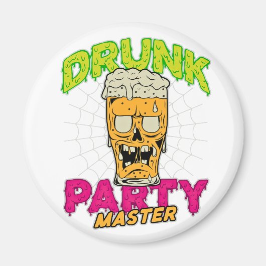 Drunk Zombie Magnet (Vorne)