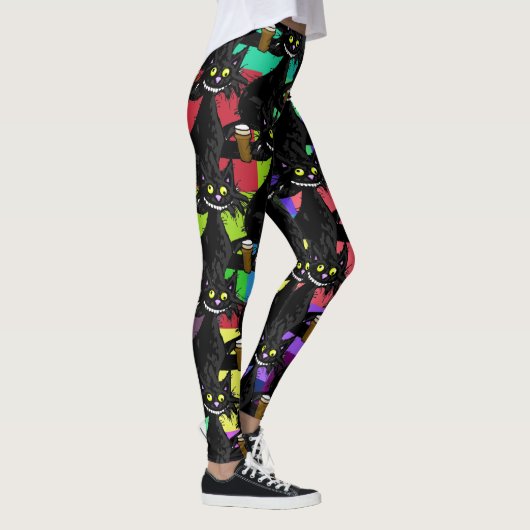 Drunken Cat Leggings (Rechts)