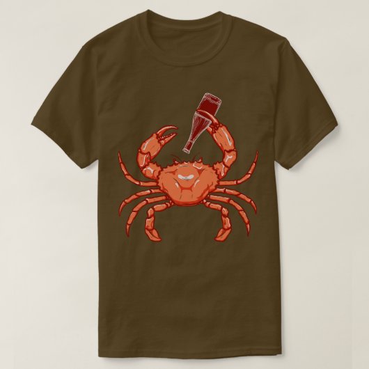 Drunken Crab T-Shirt (Design vorne)